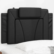 Cuscino Testiera-Cuscino per Testiera Viana Nero 90 cm in Similpelle