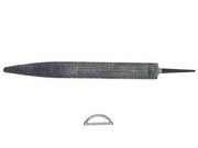 RASPE MEZZE TONDE TAGLIO BASTARDO- - 6 mm.150 taglio bastardo - 6 pezzi