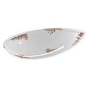 Applique Vintage Ceramica Bianca 2 Luci E14