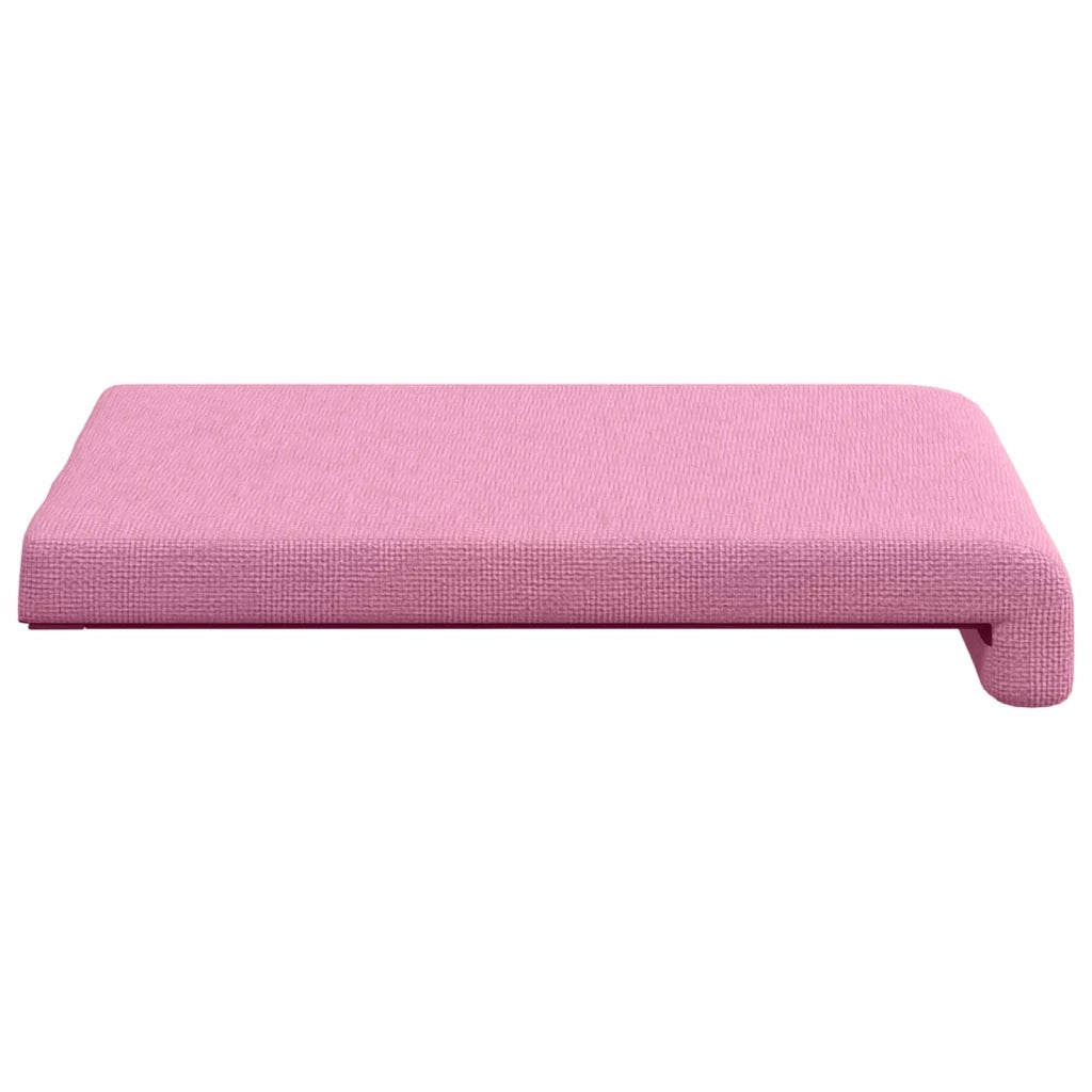 Cuscino per panchina 4 pcs Tessuto Rosa Profondità 35 cm 42043096