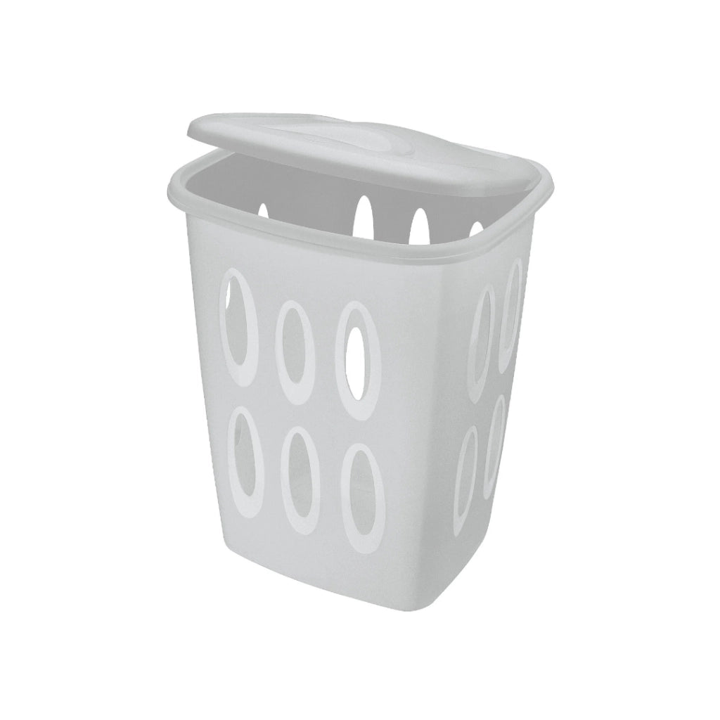 Tontarelli PORTABIANCHERIA FORATO LAUNDRY 45L GRIGIA