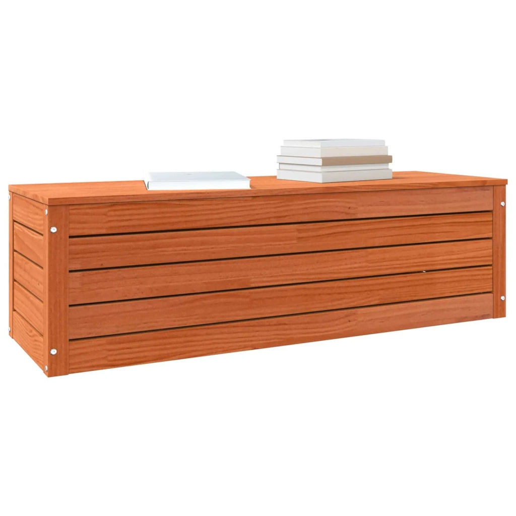 Scatola di Stoccaggio Marrone cerato 109 x 36,5 x 33 cm