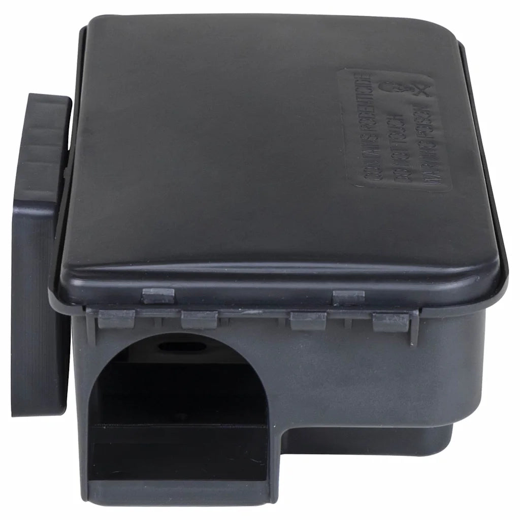 Trappole per Topi 4 pz Nere 22x12,5x7,5 cm 4106484