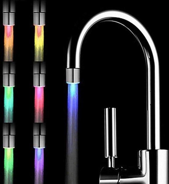 Luce a Led per Rubinetto Automatico - Cambia Colore - Cucina e Bagno