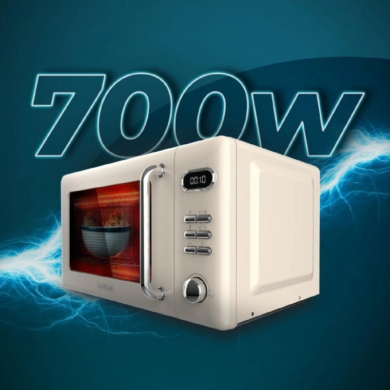 CECOTEC 01714 - Microonde 20l con grill proclean 5110 retro red