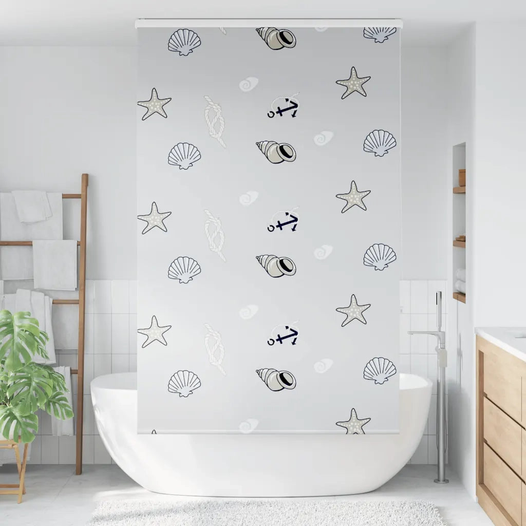 Tenda a rullo | Tenda avvolgibile per Doccia Cassonetto 140x240cm Larghezza Tessuto