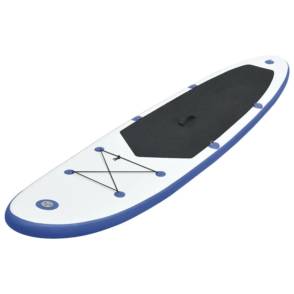 Set Tavola da SUP e Surf Gonfiabile Blu e Bianco 90633