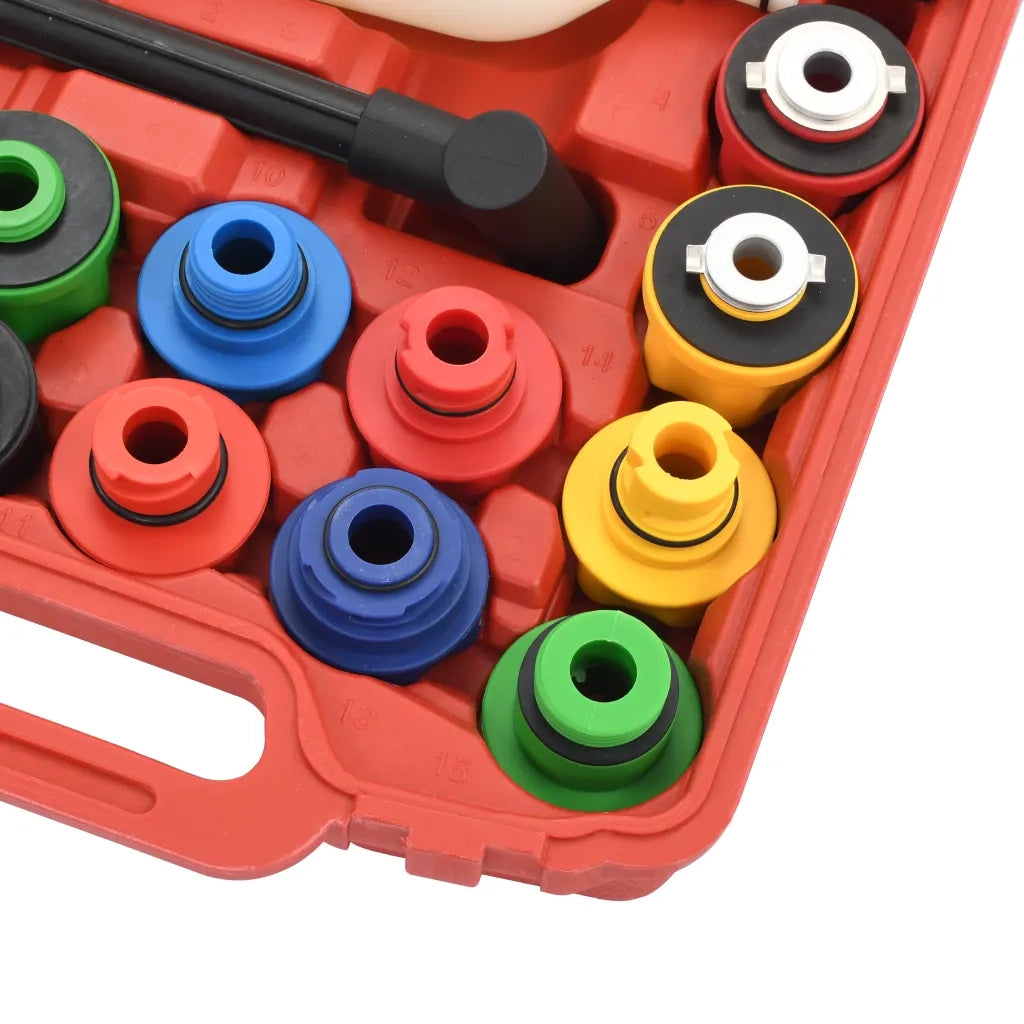 Set Bocchettone Riempimento Olio per Motore 15 pz 210478