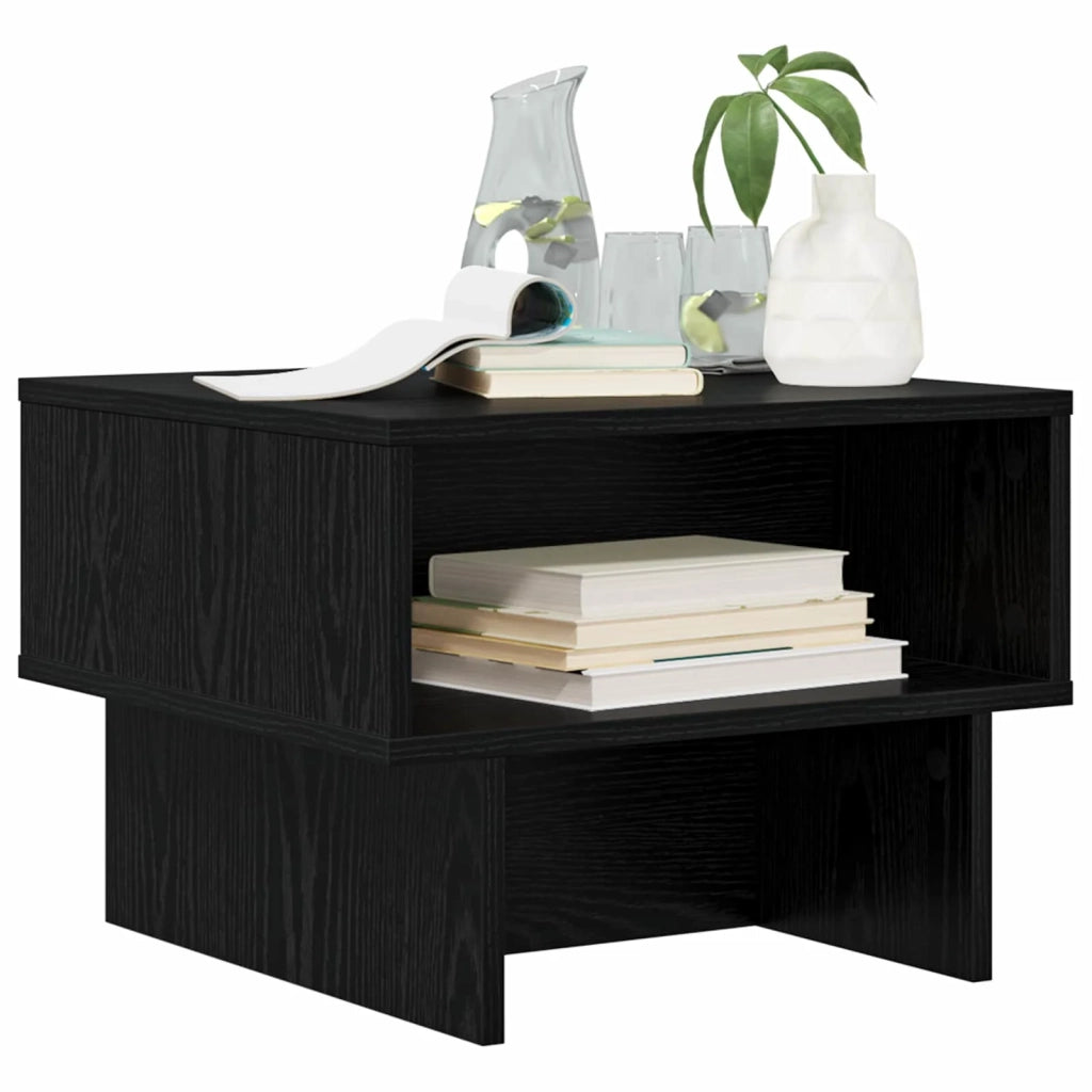 Tavolino da salotto Rovere Nero 48 x 46 x 35 cm 8000229