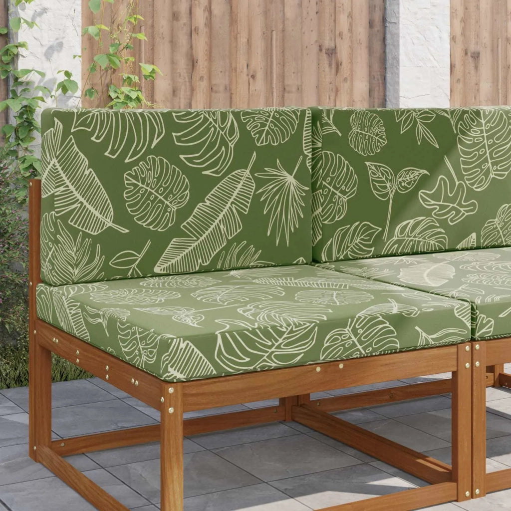 Cuscino per divano da esterno 2 pz | Cuscini per sedie Design a foglia Poliestere