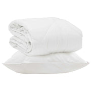 Piumone | Duvet Estivo con cuscino 2 pz Bianco Microfibra
