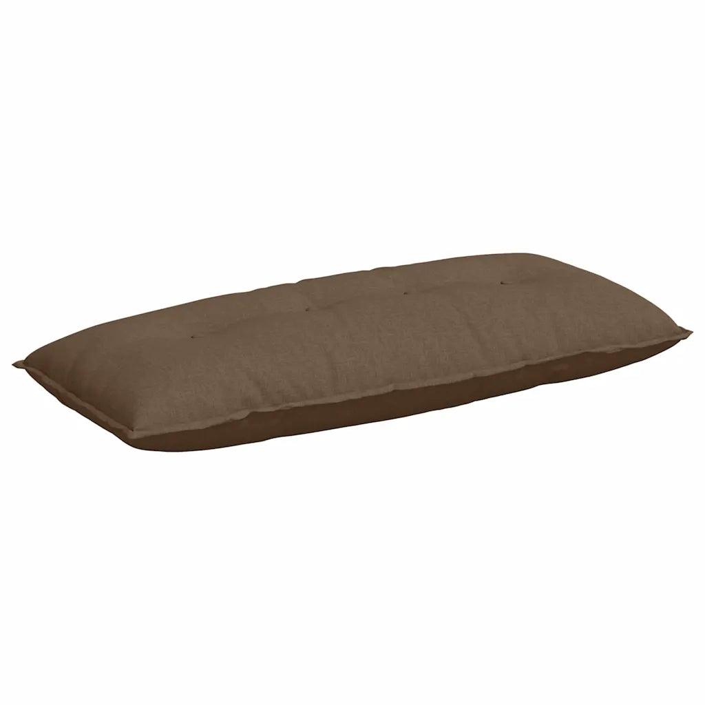 Cuscino per Schiena | Cuscino dorsale Marrone 120 x 19 x 50 cm Tessuto