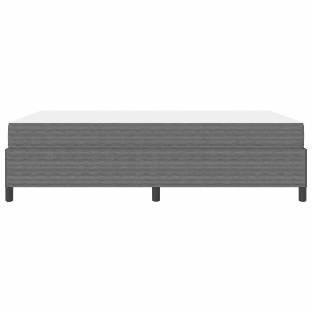 Letto matrimoniale | Letto per adulti | Struttura del letto Grigio chiaro 140 x 190 cm Tessuto