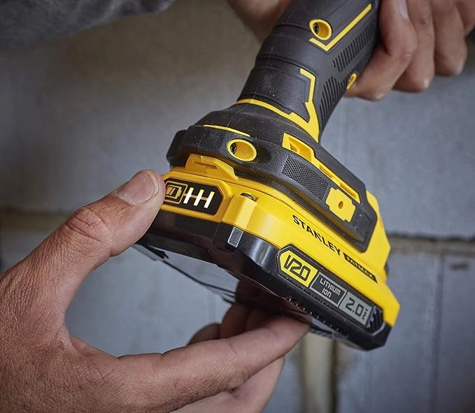 Stanley Fatmax V20 Batteria 18V 2.0Ah – Batteria al litio 18V linea V20
