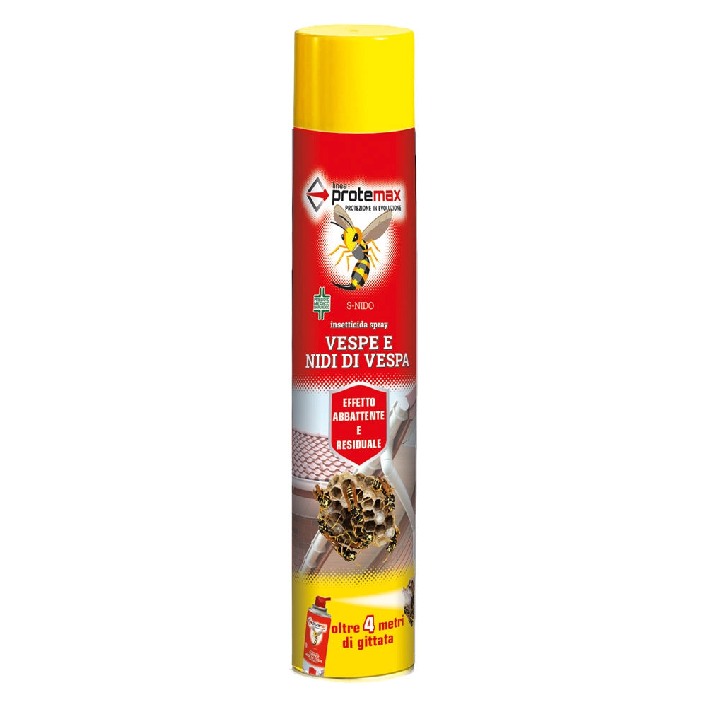 INSETTICIDA SPRAY 'VESPE E NIDI' ml 750  - PROTEMAX