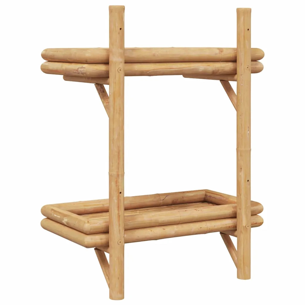 Scaffale da parete Marrone 39 x 26 x 60 cm Bambù 4106587