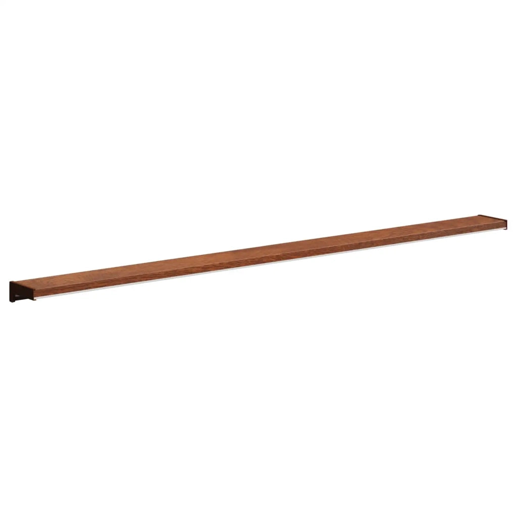 Soglia della Finestra Legno Marrone 120 x 15 x 4,5 cm PVC 42046894