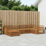 Set di divani da esterno 6 pcs Naturale 3383567