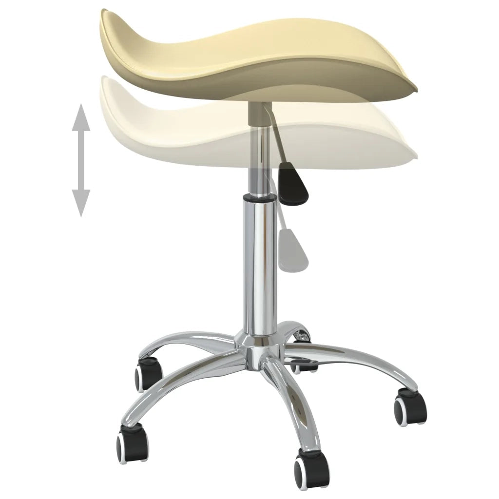 Sedia da Ufficio Crema in Similpelle 3088559