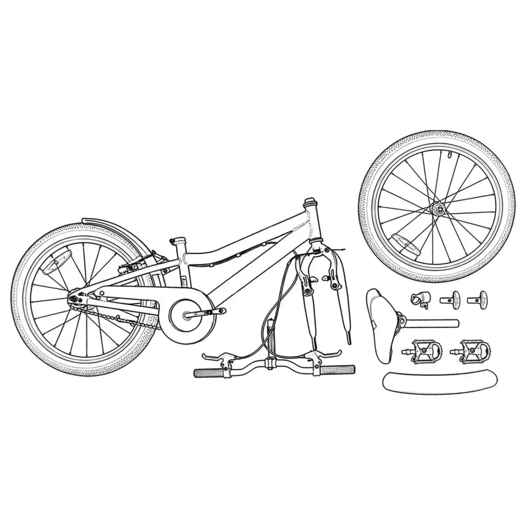 Bicicletta per Bambini 24 Pollici per 8-12 anni Rosa 42009554