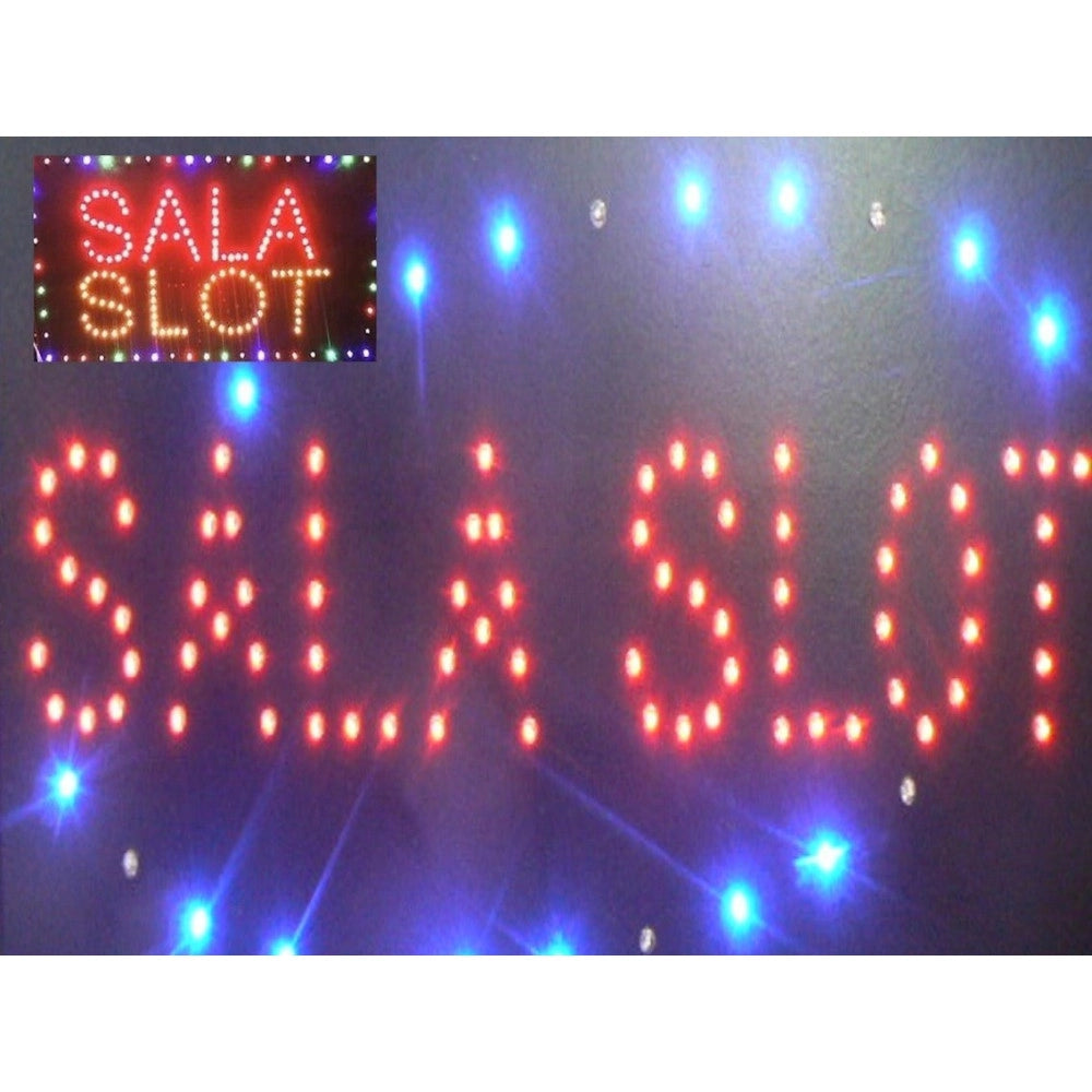 Trade Shop - Insegna Luminosa Insegne Luminose A Led Con Scritta Sala Slot -