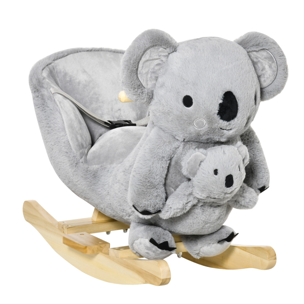 Casetta Koala con Sonido e Sicurezza per Bambini ¨C zephmum ¨C Grigio 60x33x50 cm