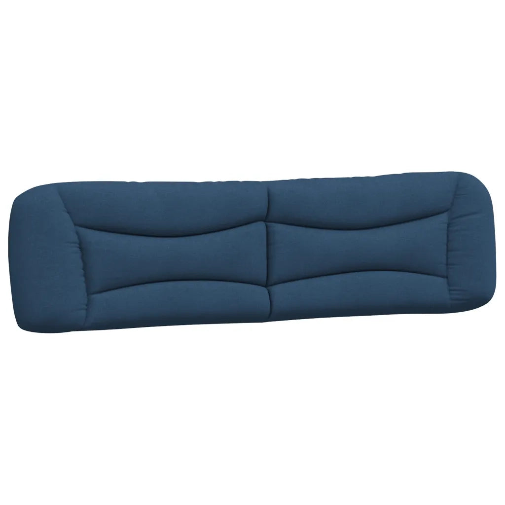 Cuscino Testiera Hvar Blu 200 cm in Tessuto 374622