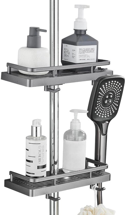 Accessori per doccette - multifunzionale attacco per doccetta - 2 pezzi - grigio
