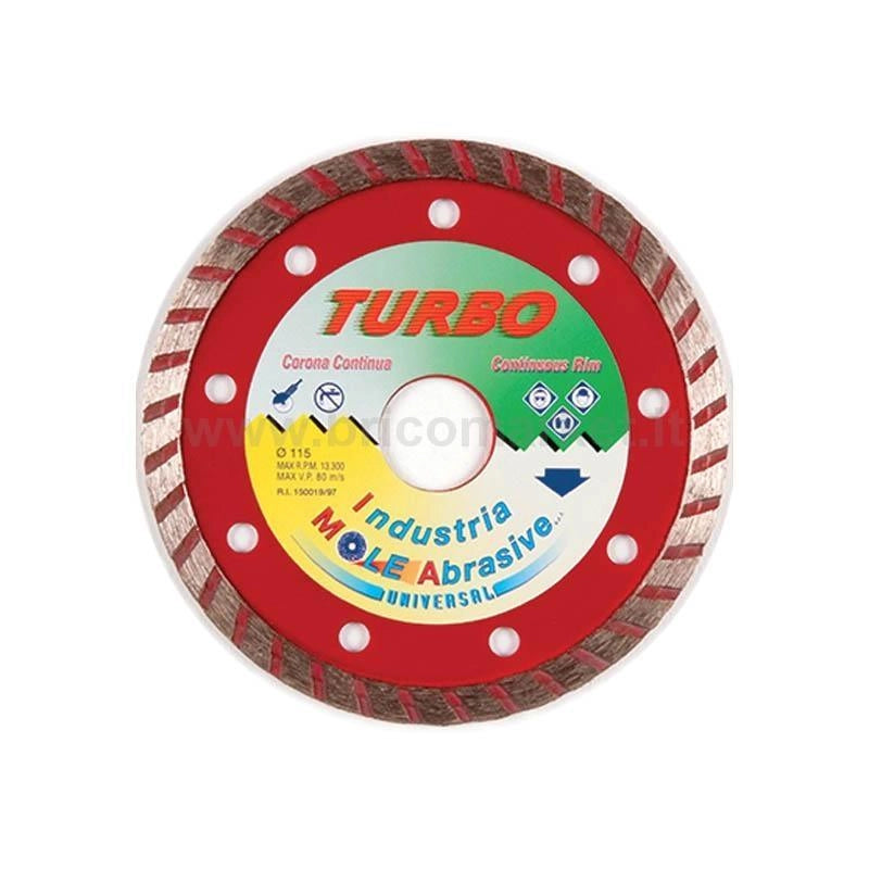 DISCO DIAMANTATO 230MM TURBO HOBBY