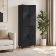 Set di armadi 2 pz Nero Legno ingegnerizzato 3416656