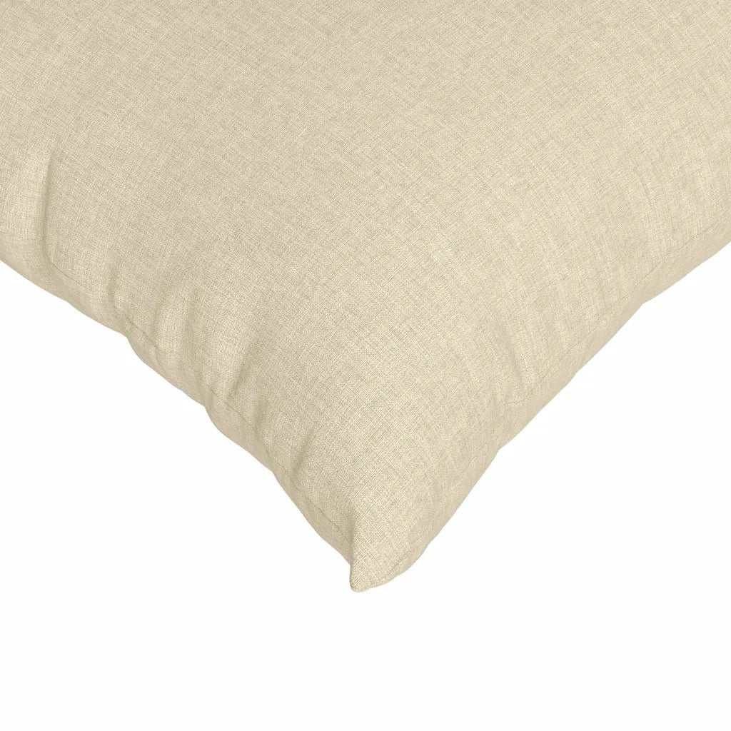 Cuscini da Divano 2 pcs Crema 80 x 80 cm Tessuto 42014047