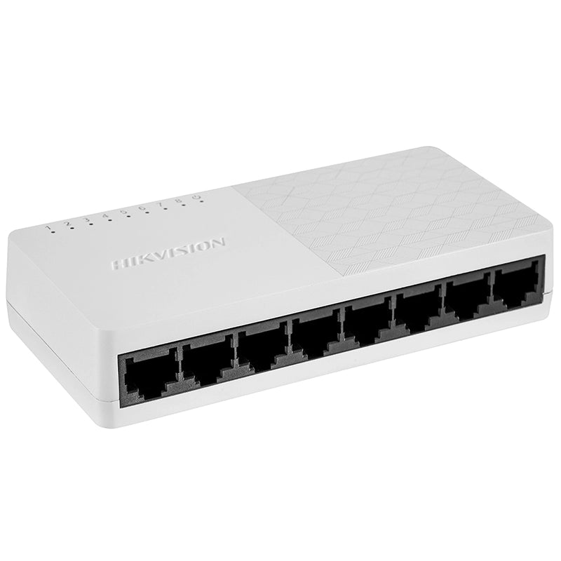 HIKVISION DS-3E0108D-O - DESKTOP SWITCH 8 PT 10/100 RJ45 CASE PLASTICA