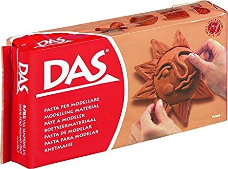 DAS PASTA PER MODELLARE PANETTO TERRA COTTA 500GR