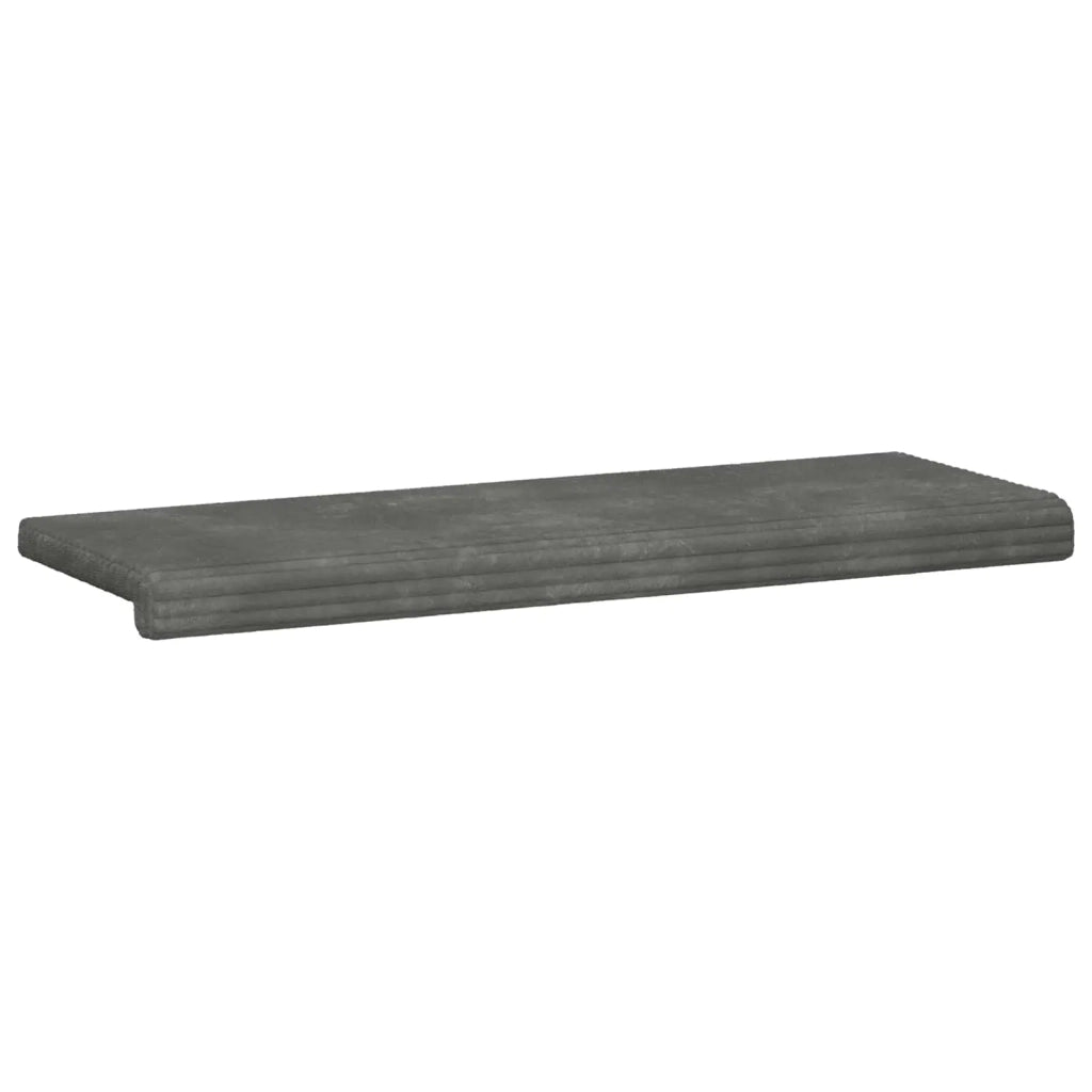 Cuscino per panchina Corduroy Morbido Grigio Chiaro 42043373