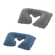 CUSCINO GONFIABILE PER CERVICALE DA VIAGGIO 46X28 CM ASSORTITO