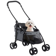 Casetta per Cani Piccoli Pieghevole ¨C Minimal ¨C Grigio Acciaio