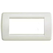 VIMAR IDEA - RONDO' PLACCA 4P METAL AVORIO