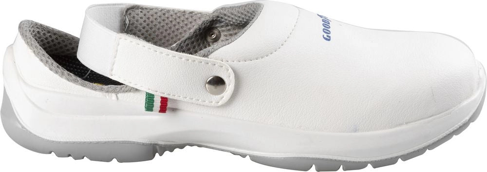 Goodyear Scarpe antinfortunistiche zoccolo metal-free SB-E-A SRC numero 41 bianco