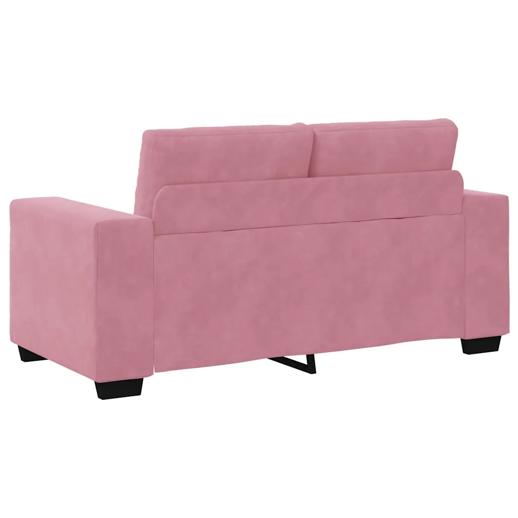 Set di divani 3 pcs Rosa 221 x 80 x 80 cm Velluto 3324642