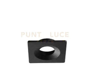 FARETTO DA INCASSO PACHA GU10 QUADRATO CUT OUT L.9,8CM NERO IP20