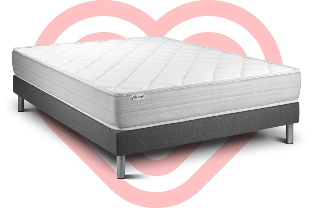 Set materasso e base 140x190 cm - Vitalmemo