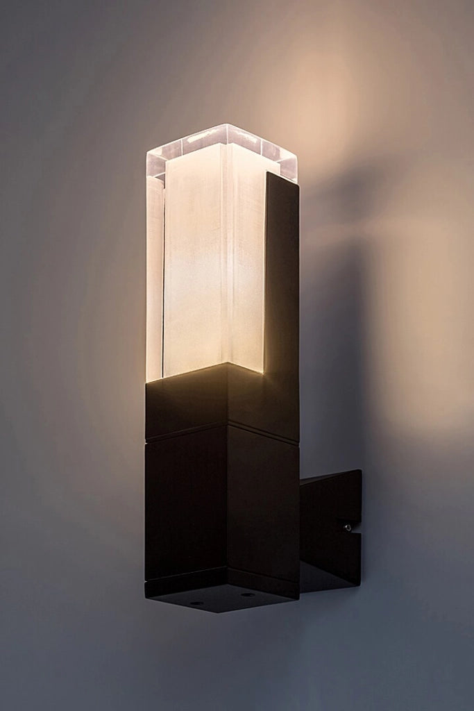 Applique esterno LED 7W CCT IP54 nero Rabalux Darvas