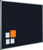 Pannello da parete Softline profilo 16mm bulletin Nero - 45x60cm