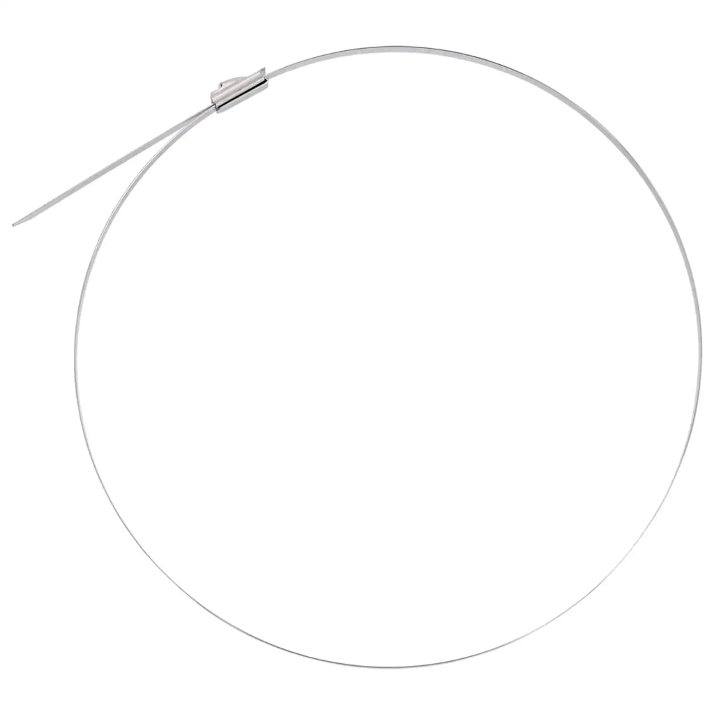 Fascetta per Cavi 250 pz 4,6 x 600 mm Argento 42029331