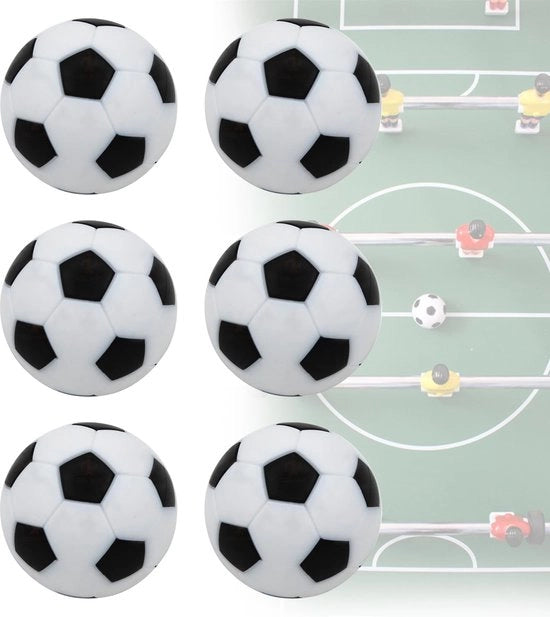 Set di 6 palloni da ping pong silenziosi da tavolo di 23 mm