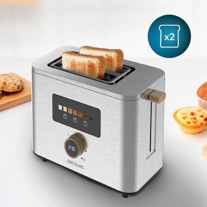 CECOTEC 04843 - Tostapane Touch&Toast Double