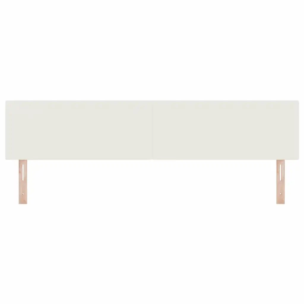 Testiera | Testata Crema 200 cm Tessuto in Cords