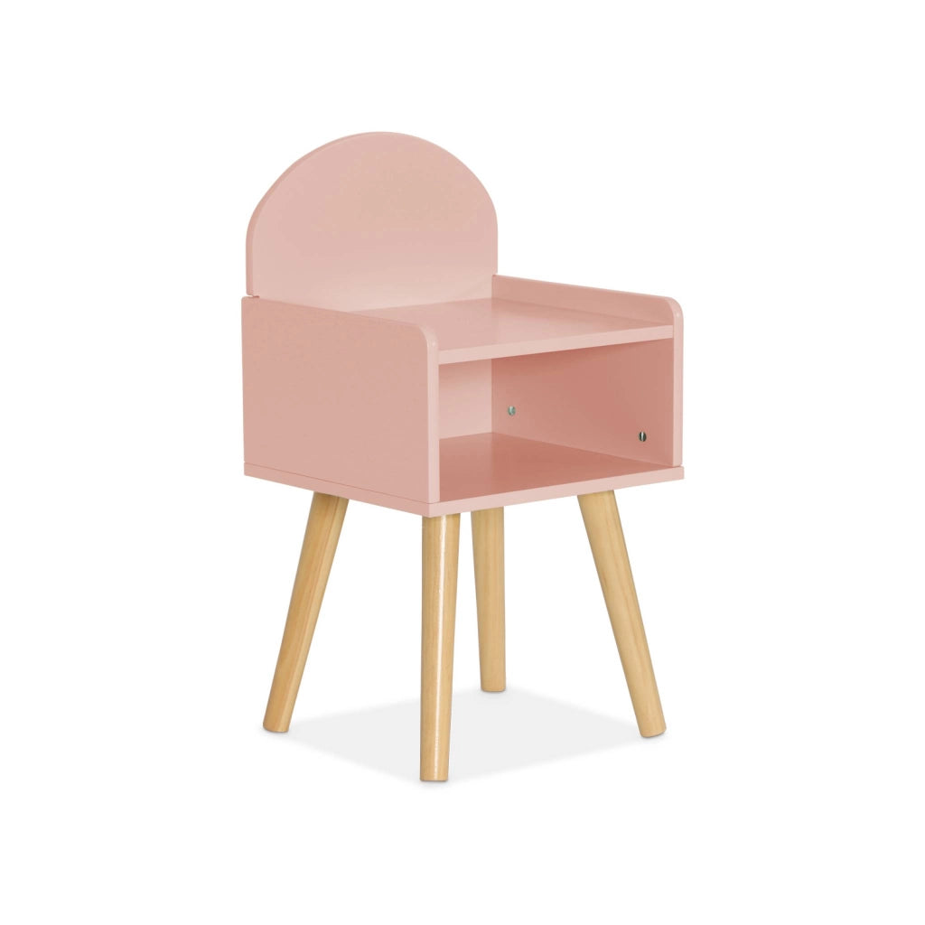 Comodino per bambini, rosa