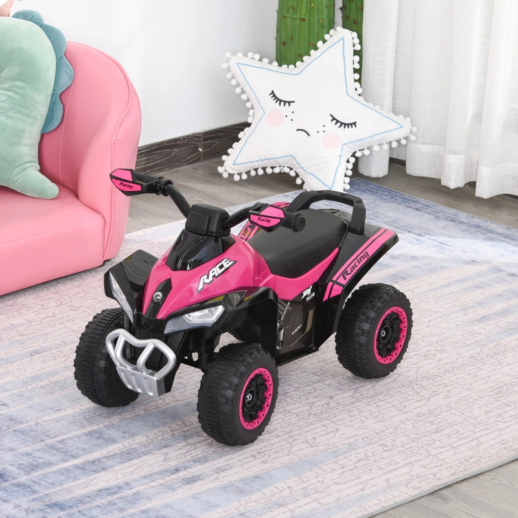Quadriciclo per bambini ¨C Minimal ¨C rosa e nero 67.5x38x44 cm