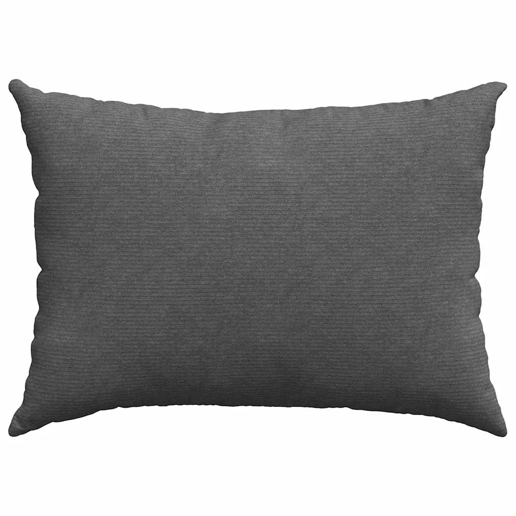 Cuscini da Divano 2 pz-Set di 2 Cuscini per Sofa Grigio scuro 70 x 50 cm 728432